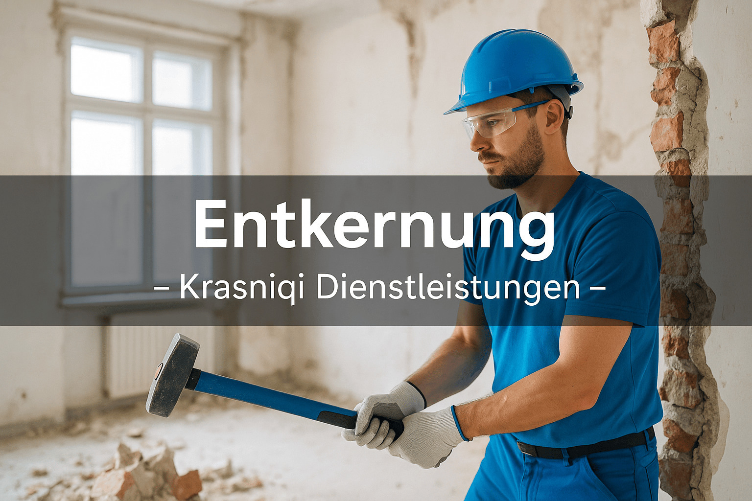 Entkernung M&uuml;hlacker - ↗️Krasniqi Dienstleistungen: ✓Abbruch, Erdbau, Entr&uuml;mpelung, Abriss