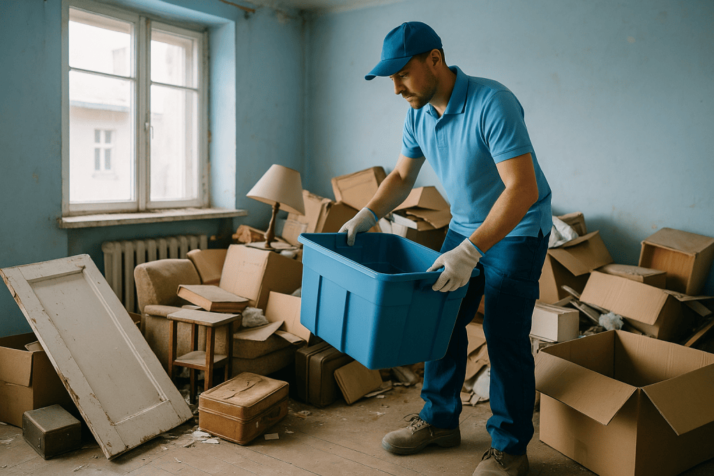 Fachgerechte Wohnungsentrümpelung in der Region